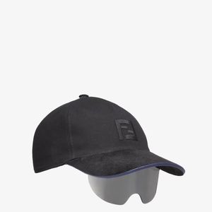 NEW FS FENDI EYECAP FASHION SHOW BASEBALL CAP WITH SUNGLASSES